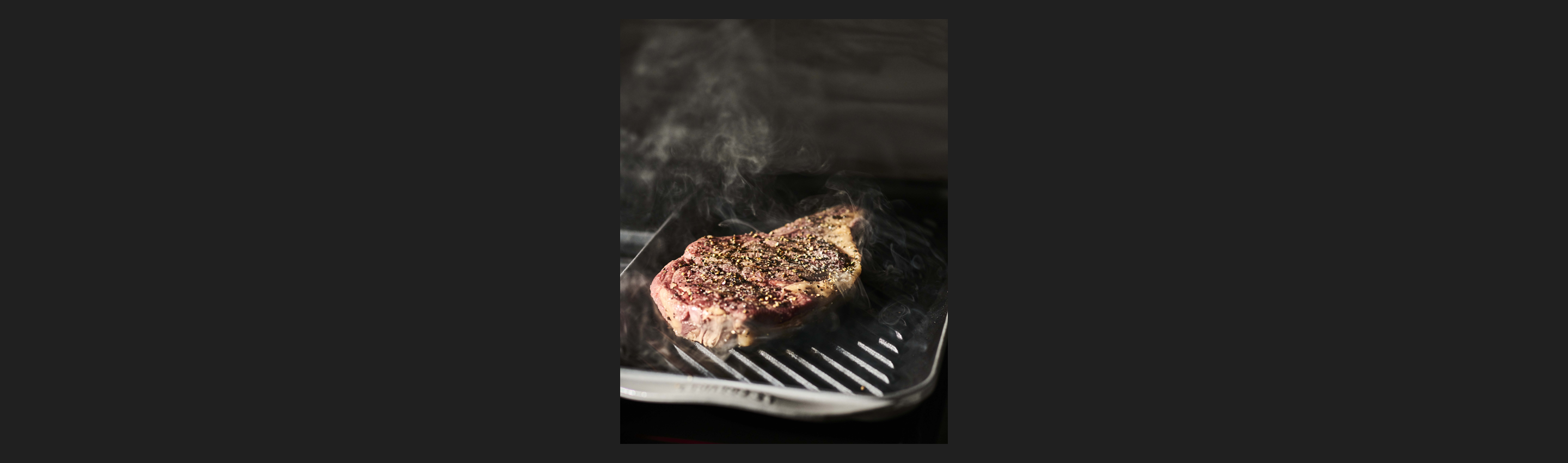 Sous Vide Steak on 48" Dual Fuel Range by Signature Kitchen Suite
