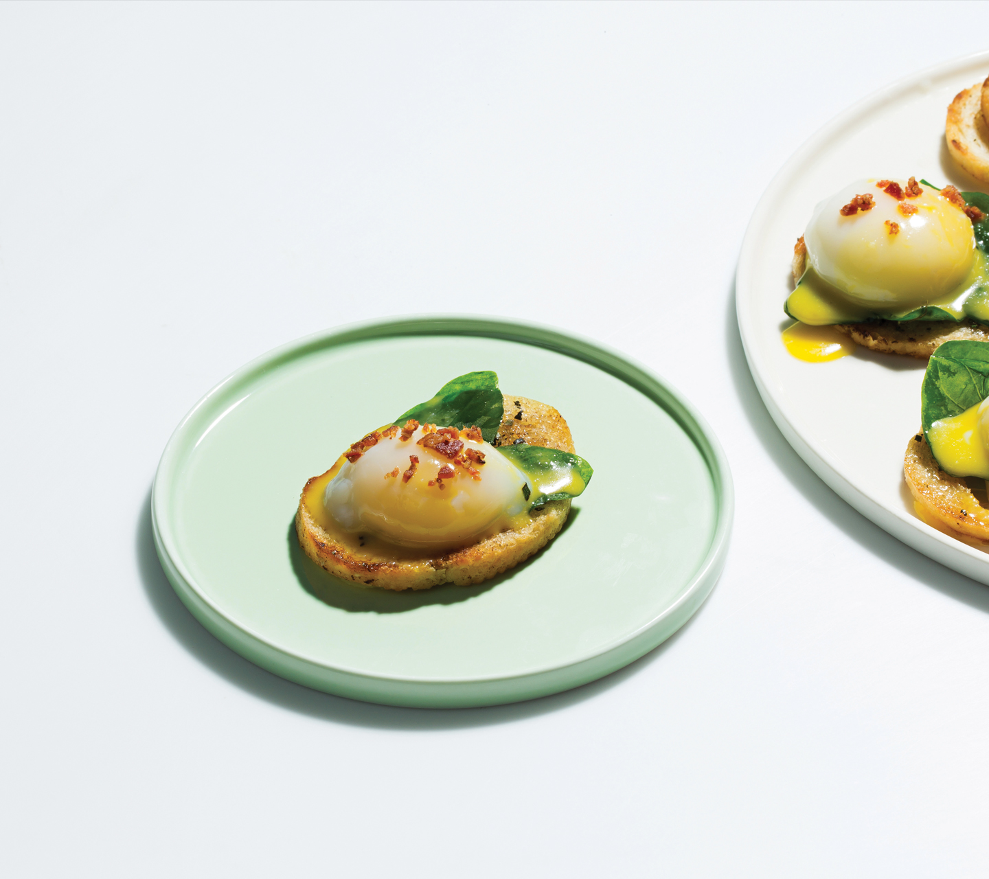 Signature Kitchen Suite | Quail Egg Mini Tartines